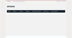 Desktop Screenshot of gpsana.org